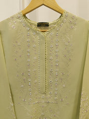 2 Piece - Embroidered Cambric Suit S114356