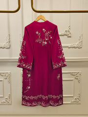 3 Piece - Pure Khaddi Silk Embroidered S114528