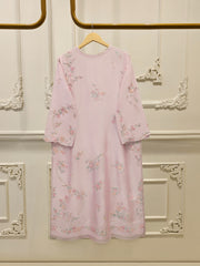 Pure Embroidered Sheesha Silk Shirt S114552