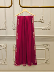 3 Piece - Pure Embroidered Cotton Net Suit S114603
