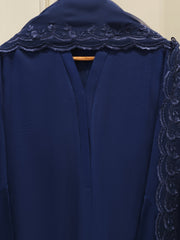 3 Piece - Pure Embroidered Cotton Net Suit S114608