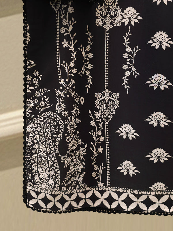 2-Piece Digital Printed Cambric Suit S114709
