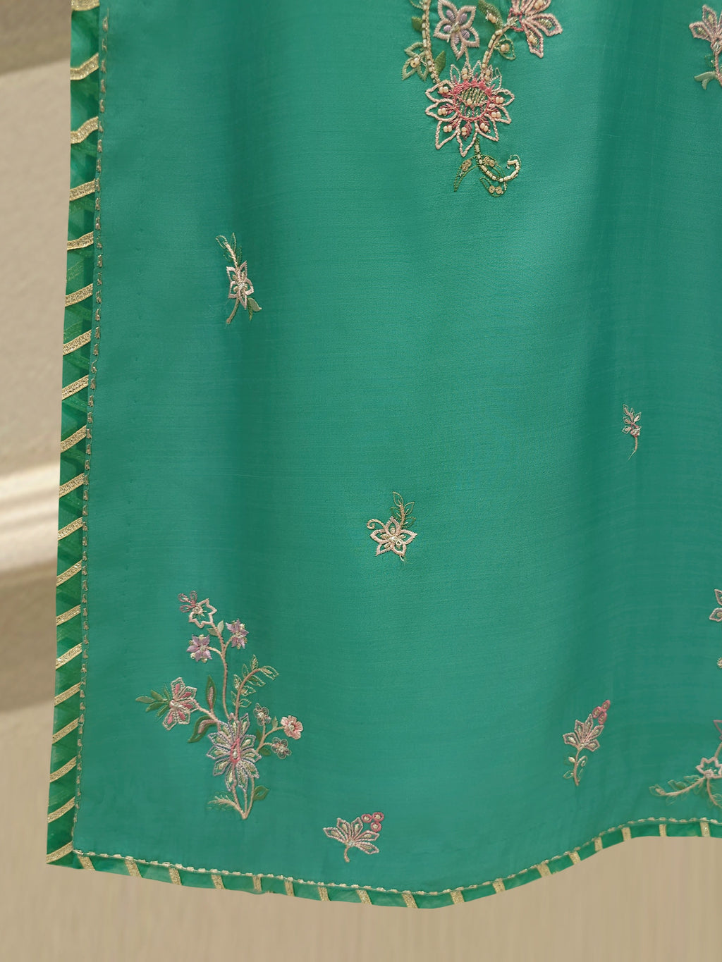 2 Piece - Pure Khaddi Silk Embroidered Suit S114711