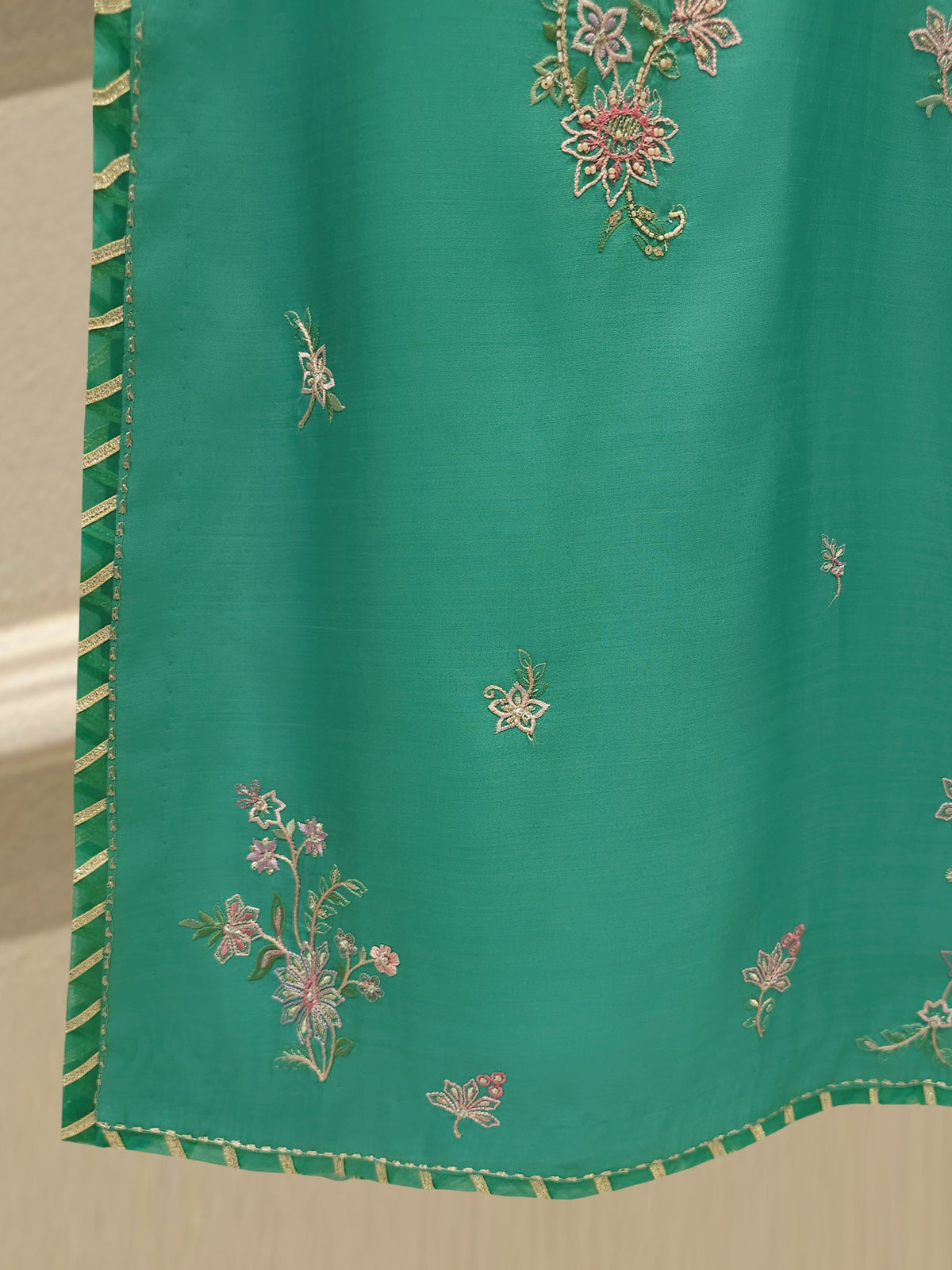 2 Piece - Pure Khaddi Silk Embroidered Suit S114711