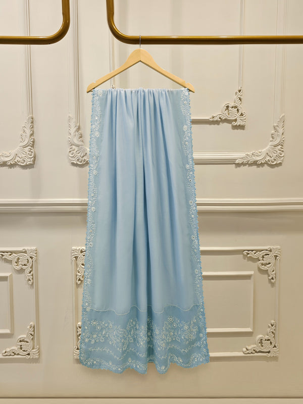 2 Piece - Embroidered Cambric  Suit S114673