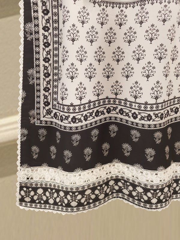 2-Piece Digital Printed Cambric Suit S114718
