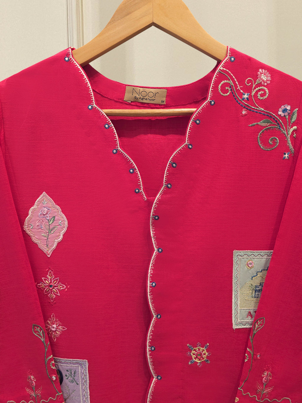2 Piece - Embroidered Cambric Suit S114751