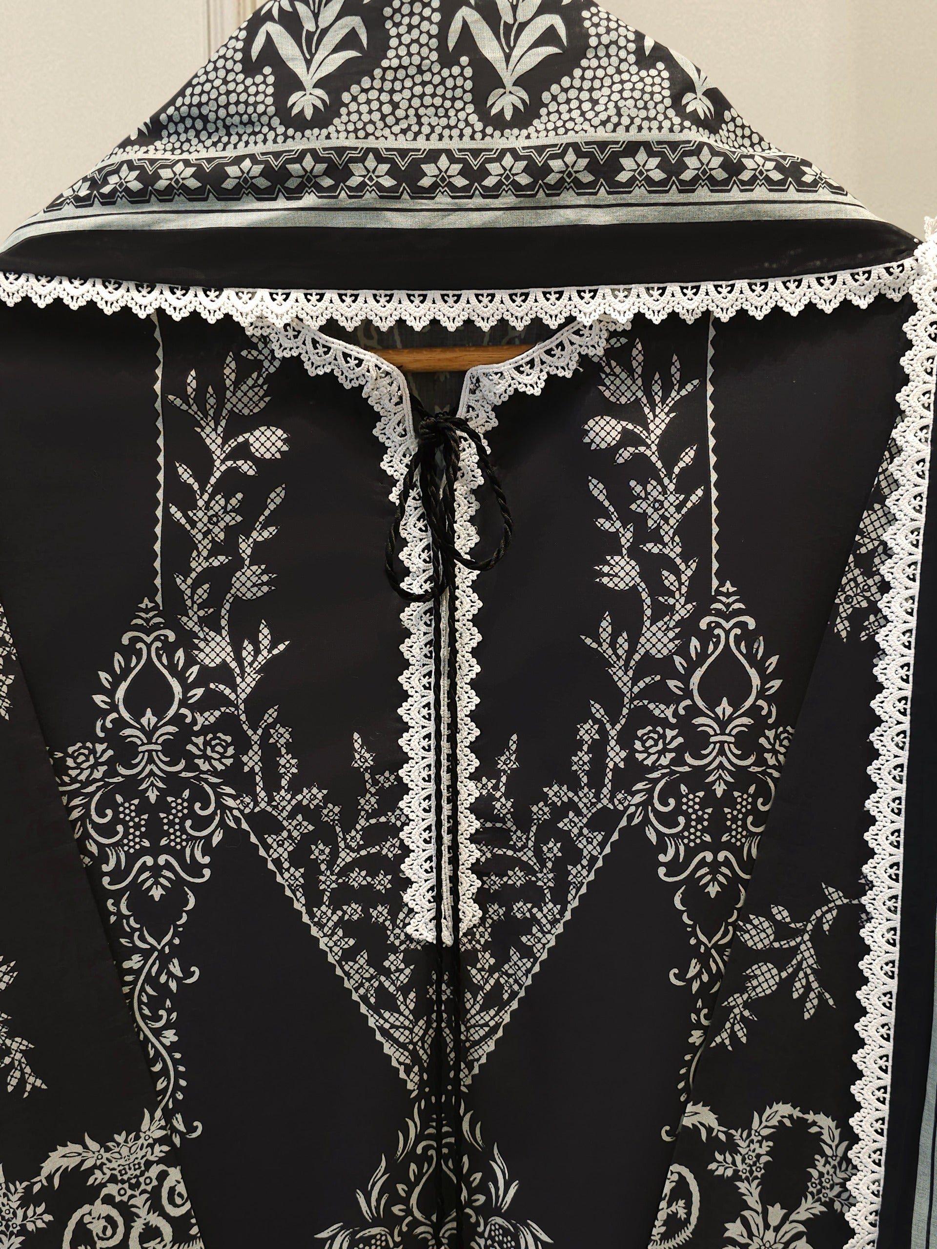 2-Piece Digital Printed Cambric Suit S114772 Secondary image