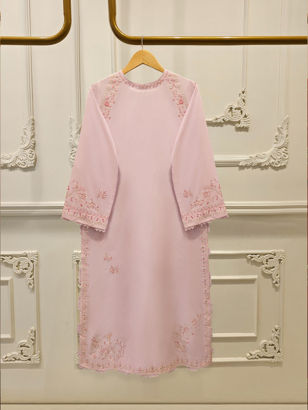 2 Piece - Embroidered Cambric Suit S114774