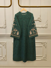 2 Piece -Embroidered Digital Printed Cambric Suit S114764