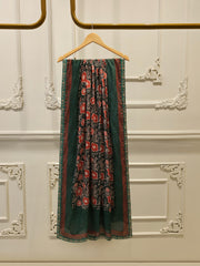 2 Piece -Embroidered Digital Printed Cambric Suit S114764