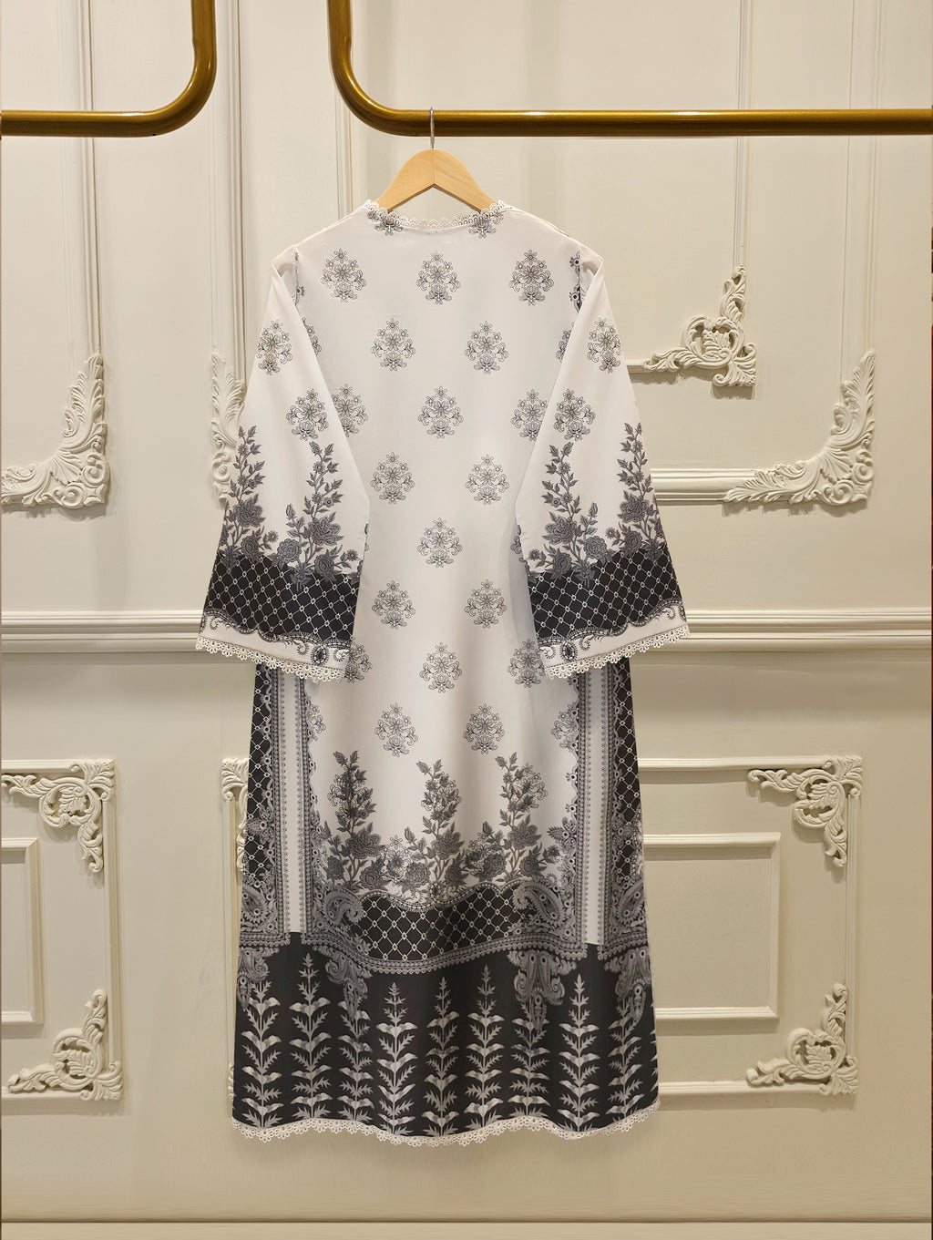 2-Piece Digital Printed Cambric Suit S114794
