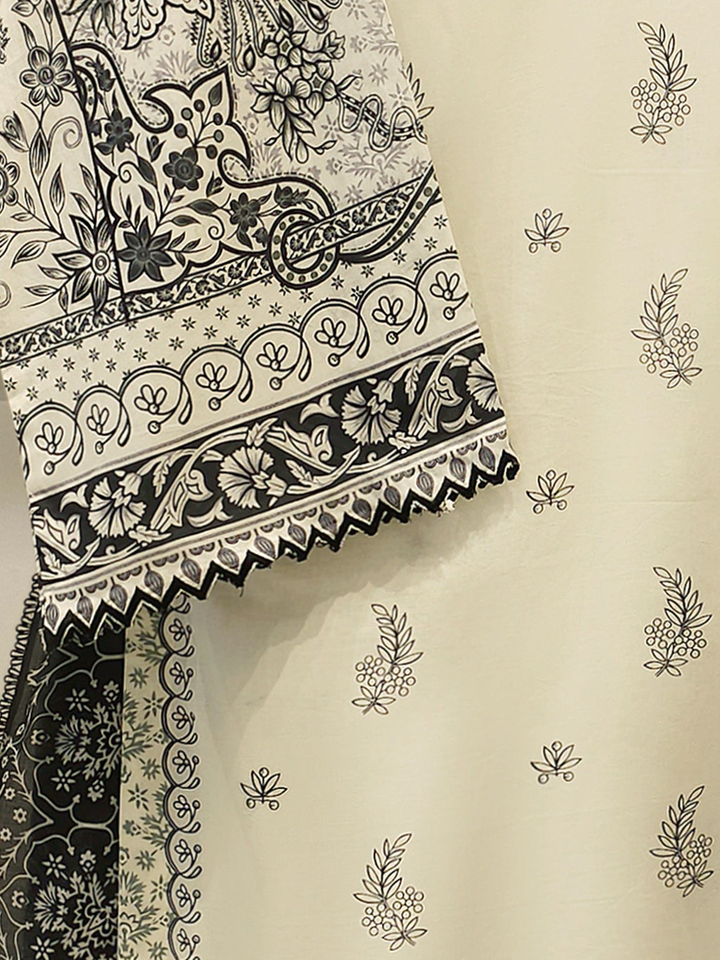 2-Piece Digital Printed Cambric Suit S114770