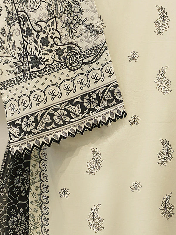 2-Piece Digital Printed Cambric Suit S114770