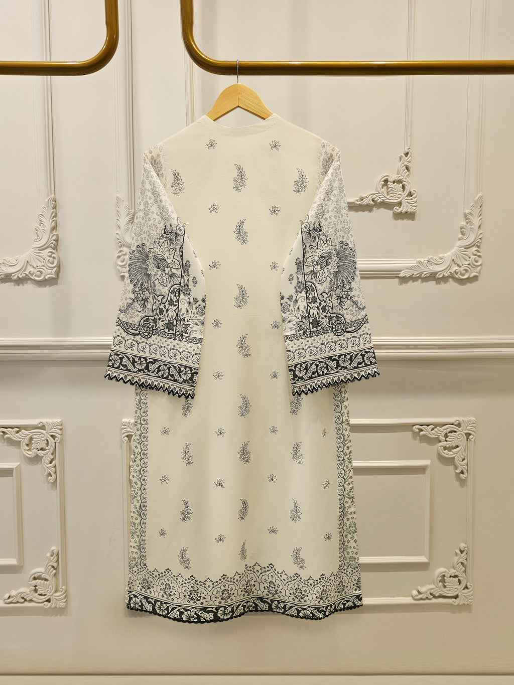 2-Piece Digital Printed Cambric Suit S114770