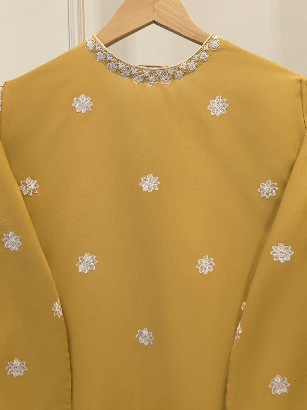2 Piece - Embroidered Cambric Suit S114967