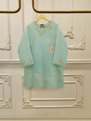2 Piece- Pure Sheesha Silk Embroidered Suit S114815