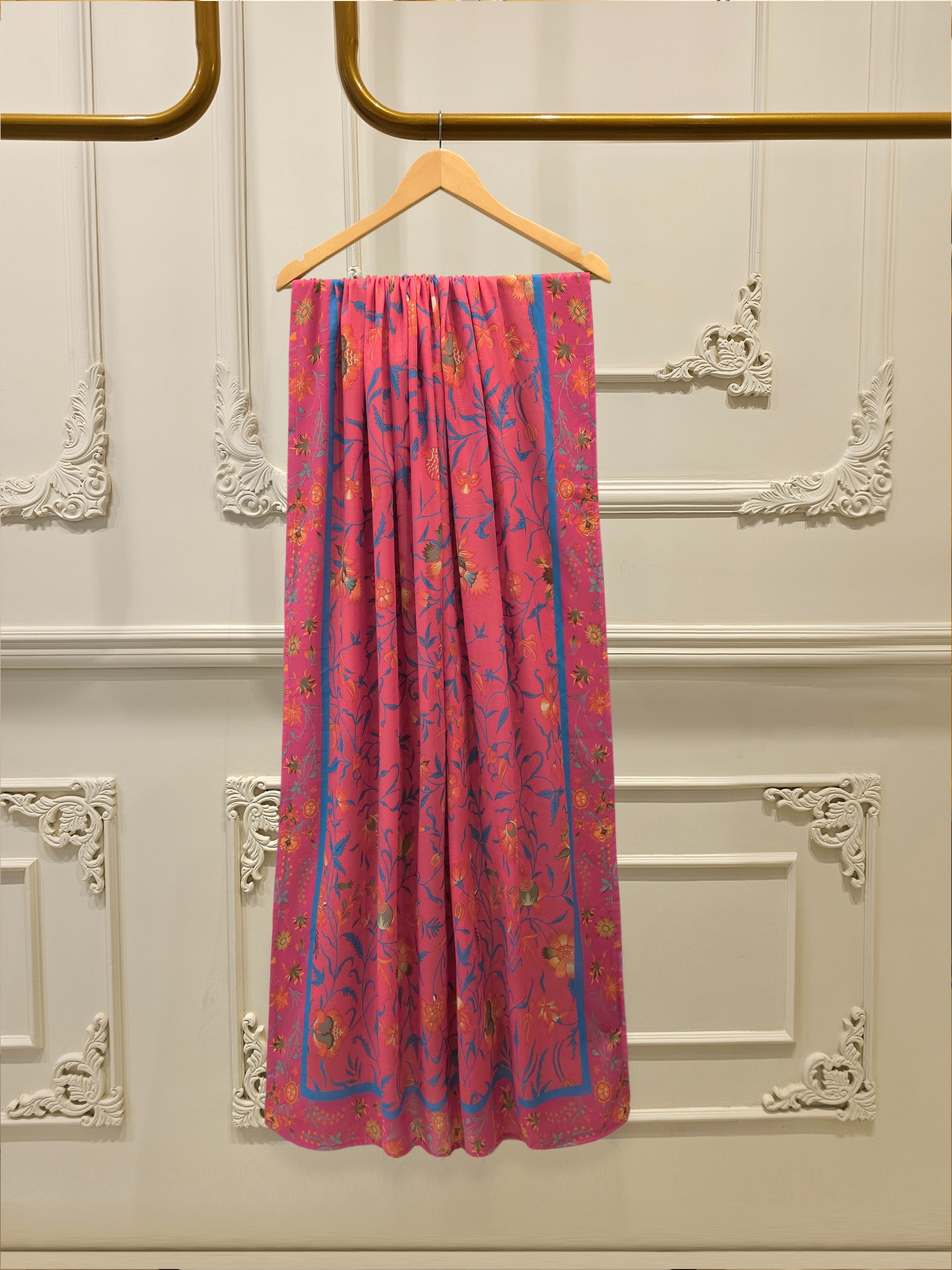 Elegant Printed Cambric Dupatta D000261 Main image
