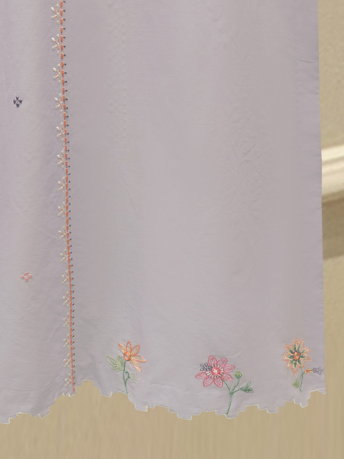 2 Piece - Embroidered Cambric Suit WS00342