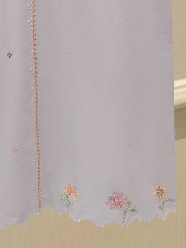 2 Piece - Embroidered Cambric Suit WS00342