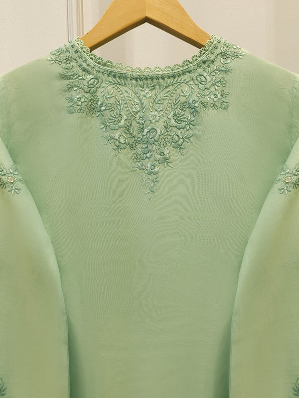 Embroidered Kora  Cotton Shirt S114876