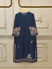 2 Piece- Pure khadi Silk Embroidered Suit S114861