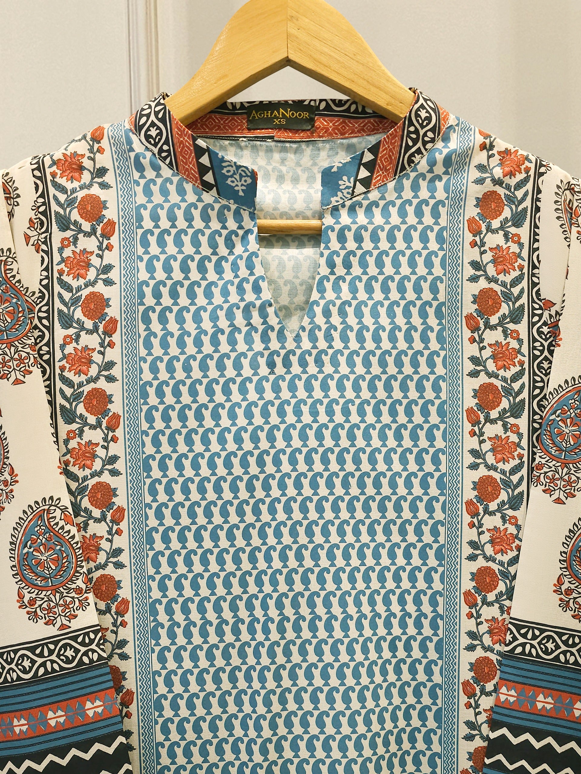 Elegant Digital Printed Cambric Shirt S114871 Secondary image
