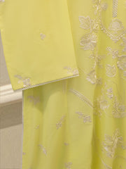 3 Piece - Embroidered Cambric Suit S114859