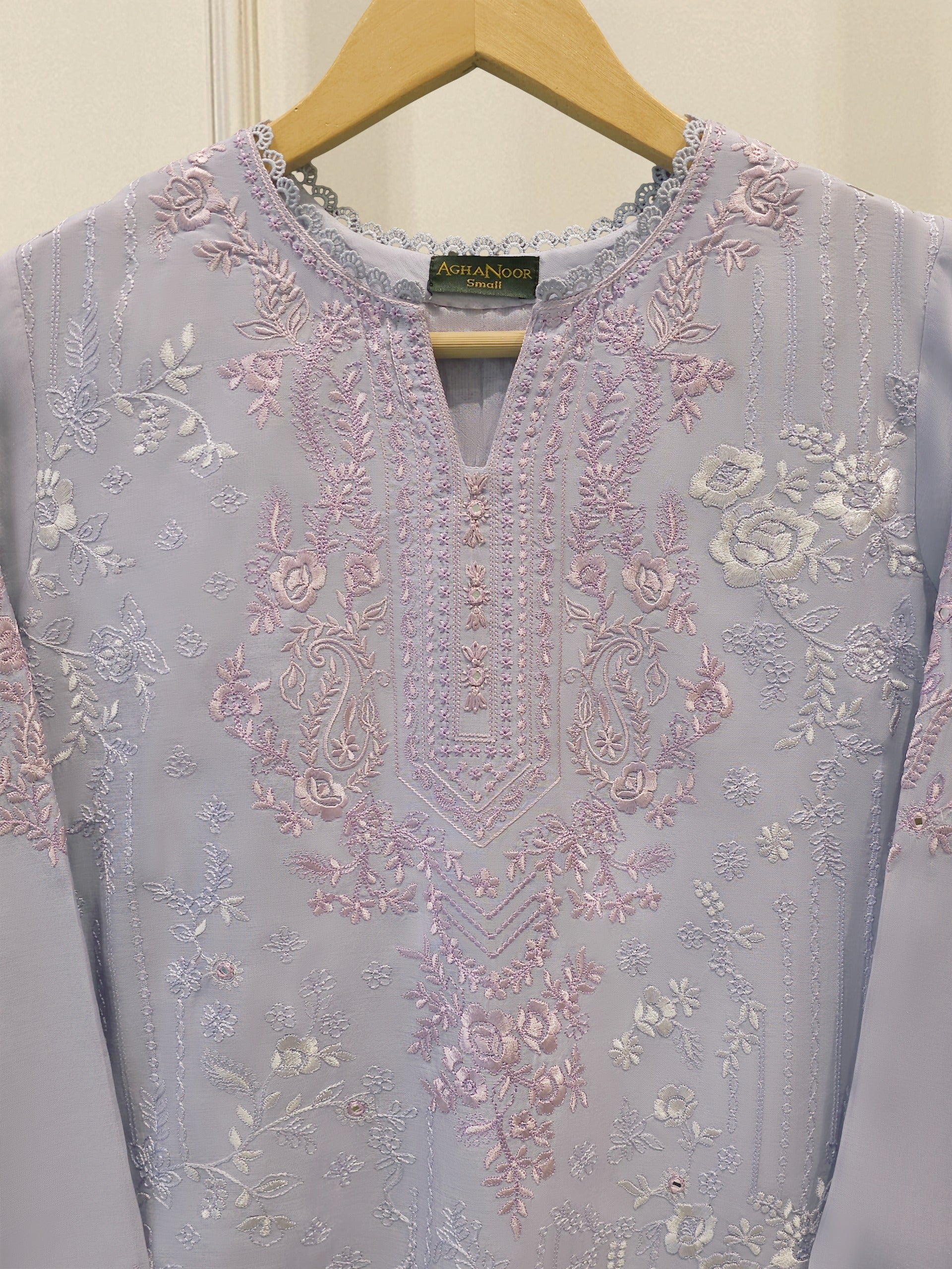 Embroidered Kora  Cotton Shirt S114887 Secondary image
