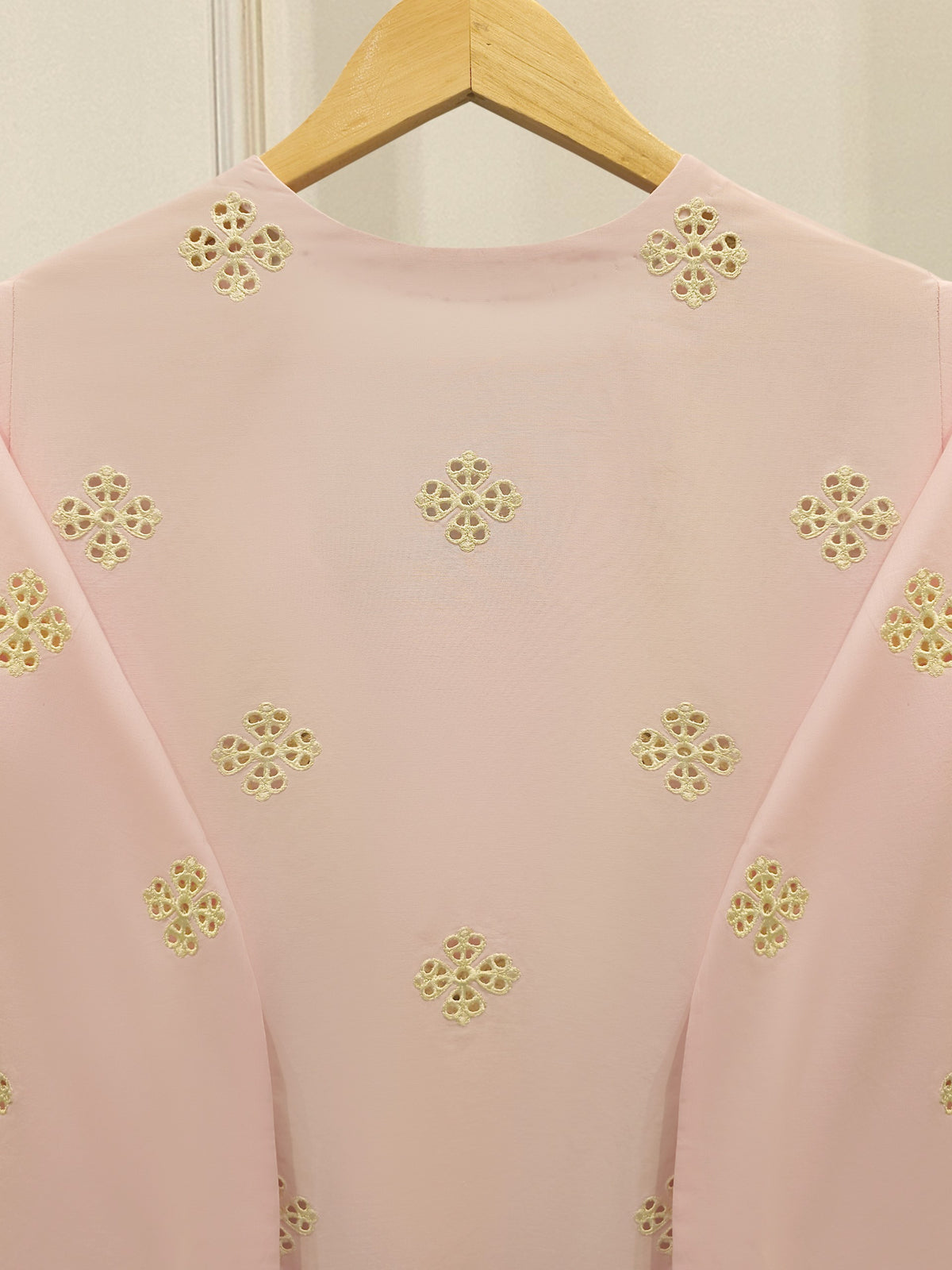 3 Piece - Embroidered Cambric Suit S114884