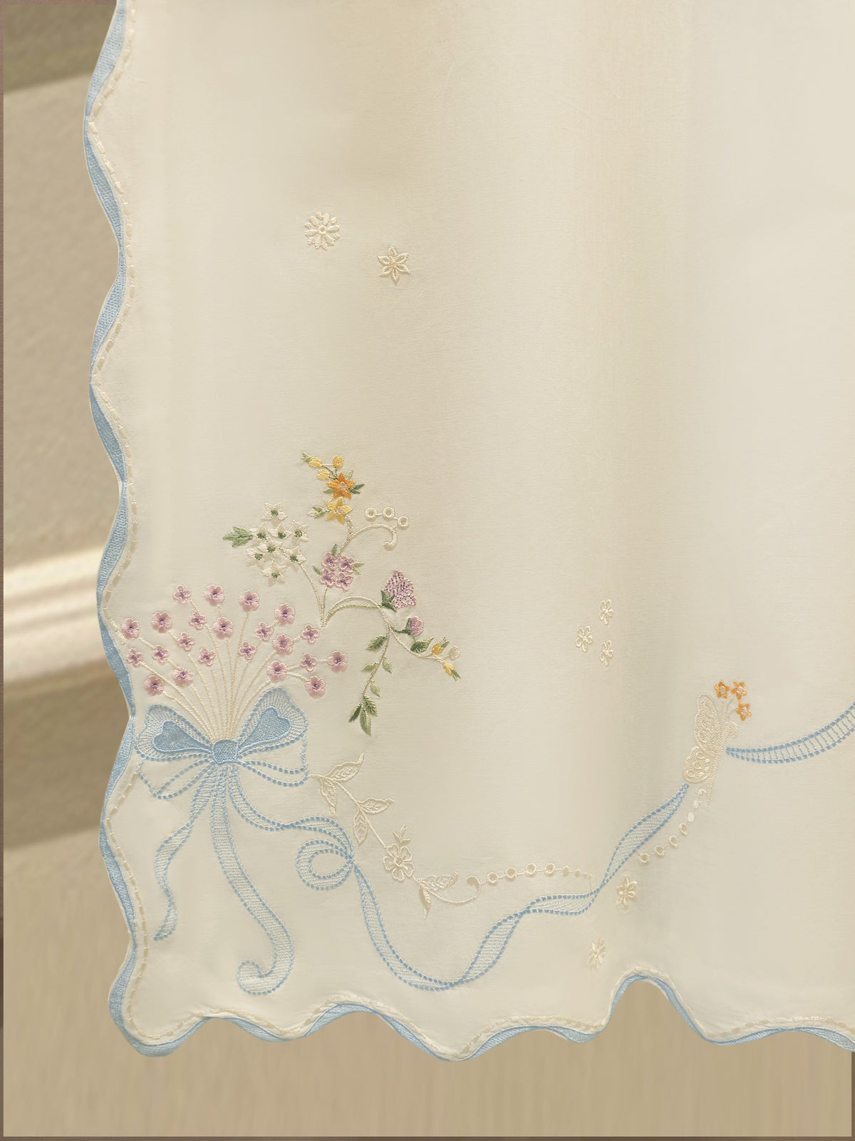 2 Piece - Embroidered Cambric Suit S114868