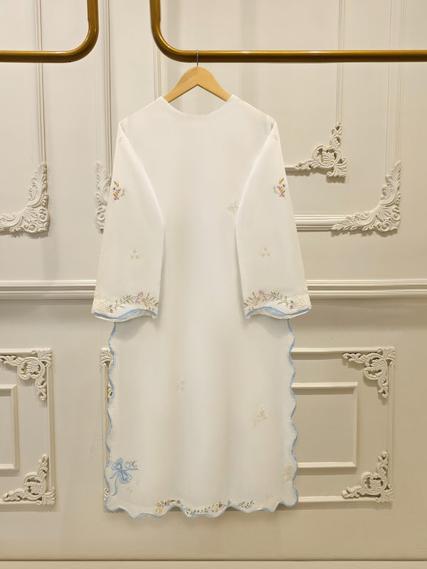 2 Piece - Embroidered Cambric Suit S114868
