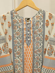Elegant Digital Printed Cambric Shirt S114889