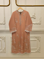 2 Piece - Pure Khaddi Silk Embroidered  Suit S114886