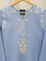 Embroidered Kora  Cotton Shirt S114926