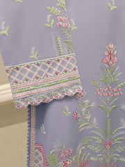 3 Piece - Embroidered Cambric Suit S114936