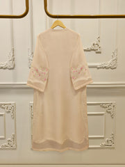 (Unstitched) 3 Piece - Pure Embroidered Cotton Net Suit S114932