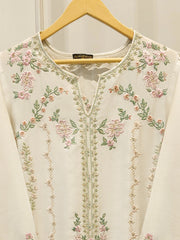 Pure Shisha Silk Embroidered Shirt S114964