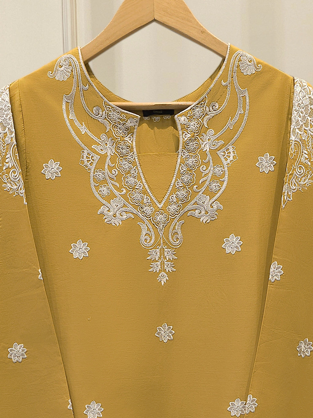2 Piece - Embroidered Cambric Suit S114967