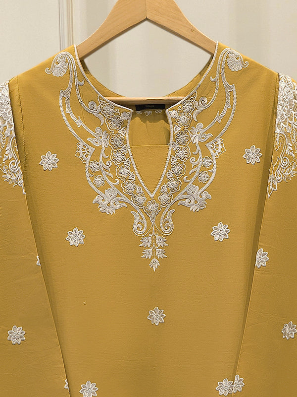 2 Piece - Embroidered Cambric Suit S114967