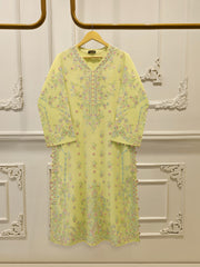 Embroidered Kora  Cotton Shirt S114497