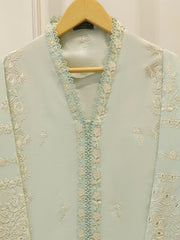 2 Piece - Embroidered Cambric Suit S114961