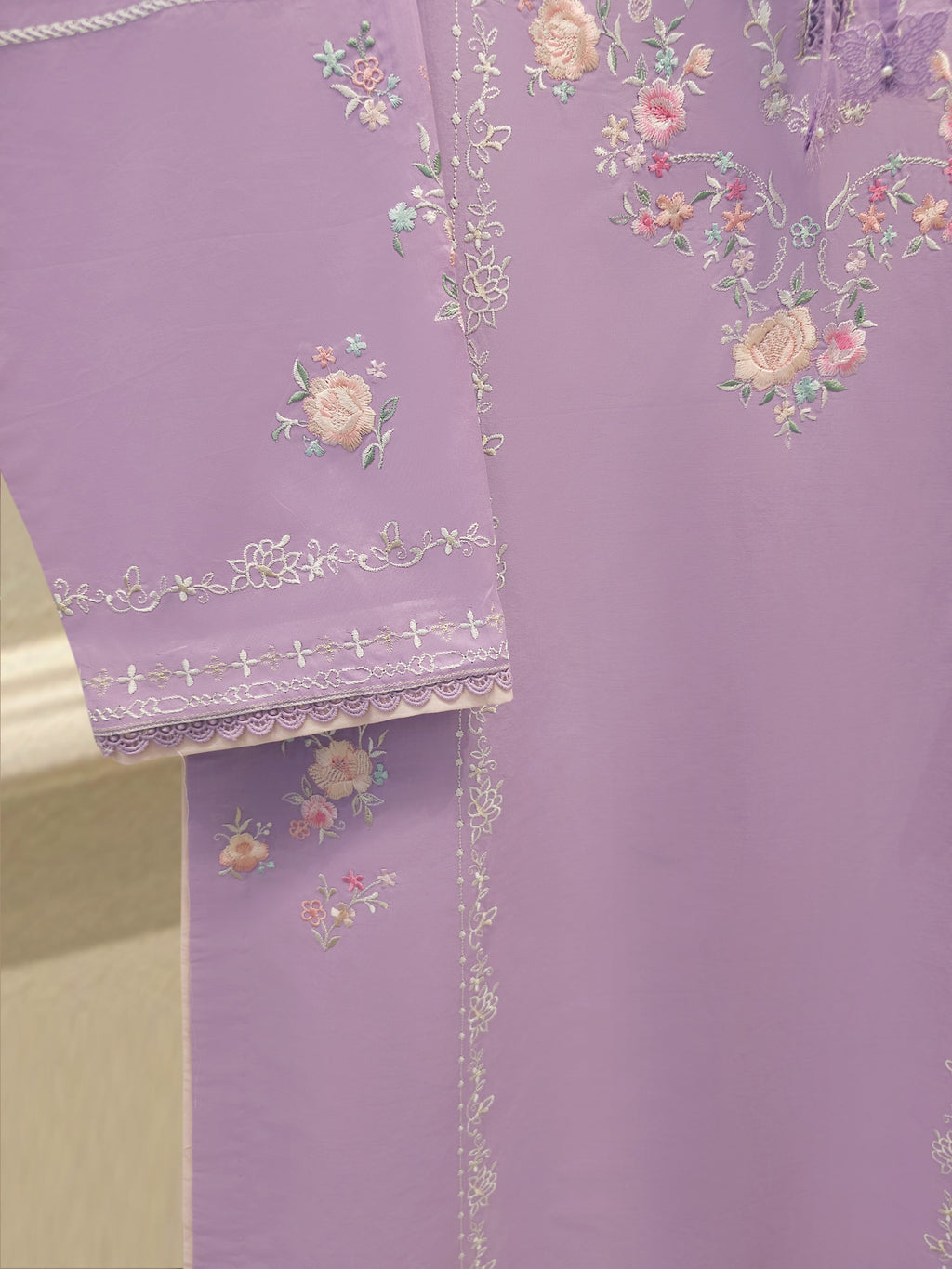 Embroidered Cambric Shirt S115060