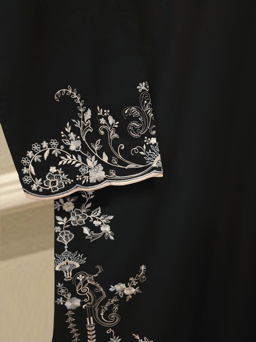 2 Piece - Embroidered Cambric Suit S115066