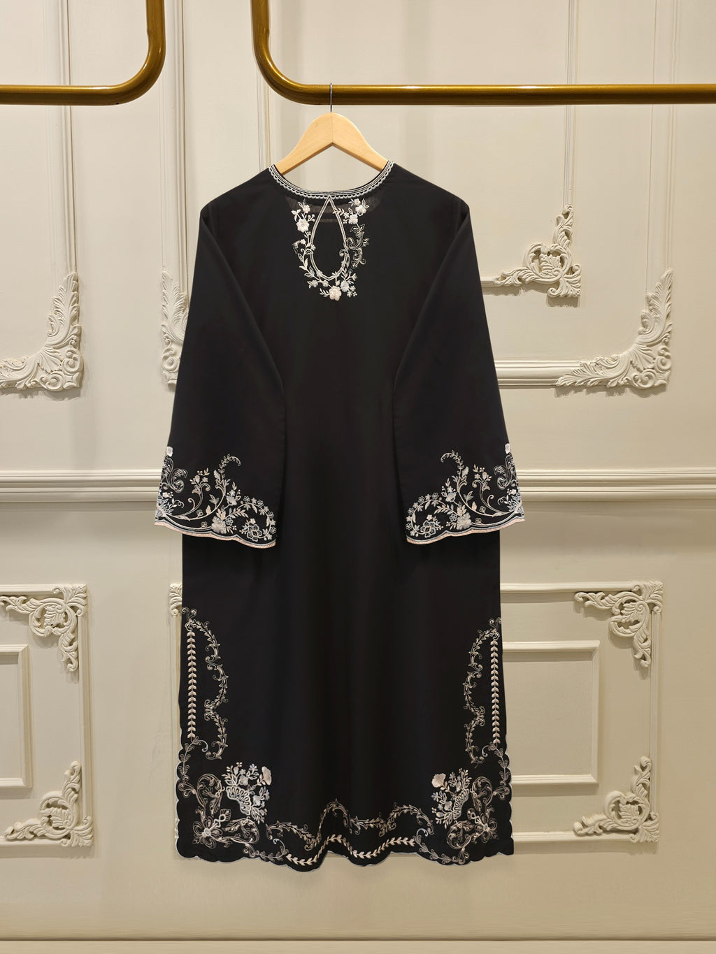 2 Piece - Embroidered Cambric Suit S115066