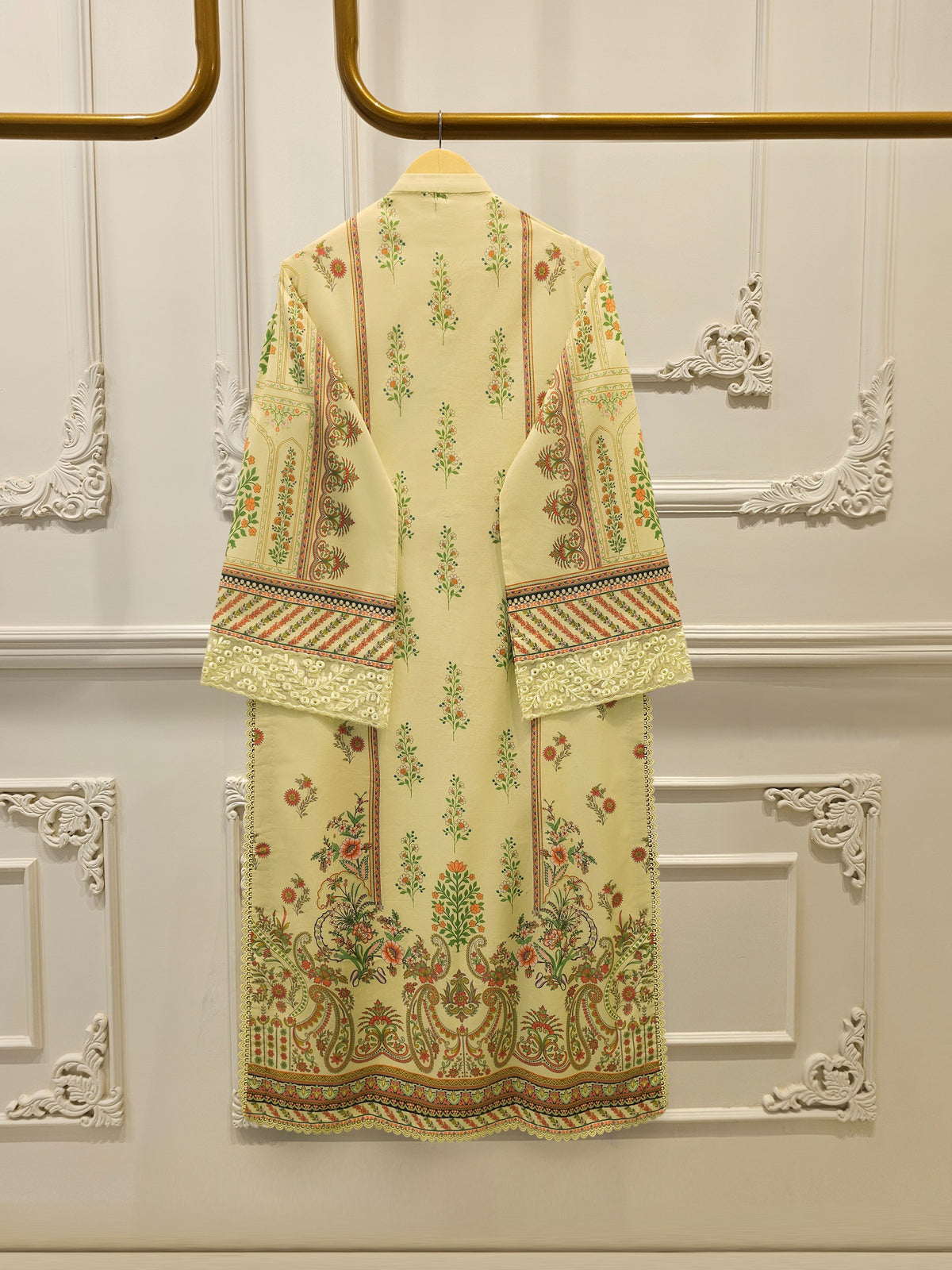 2 Piece -Digital Printed Cambric Suit S115080