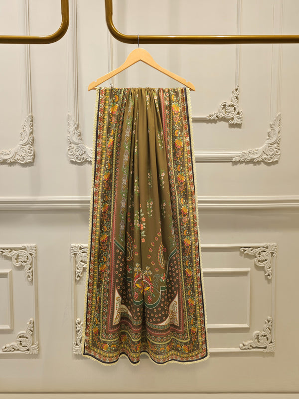 2 Piece -Digital Printed Cambric Suit S115080