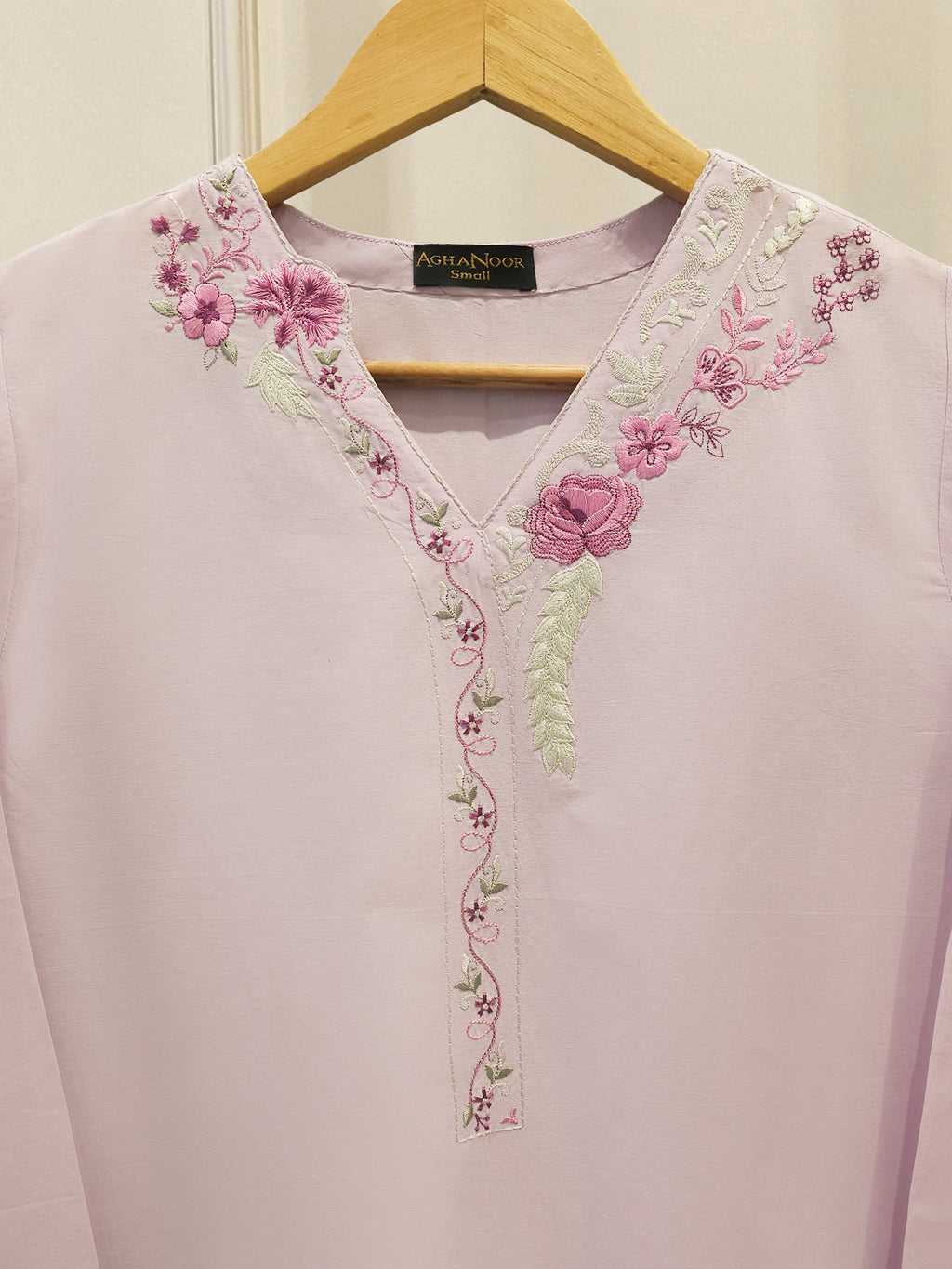 Embroidered Cambric Shirt S113034
