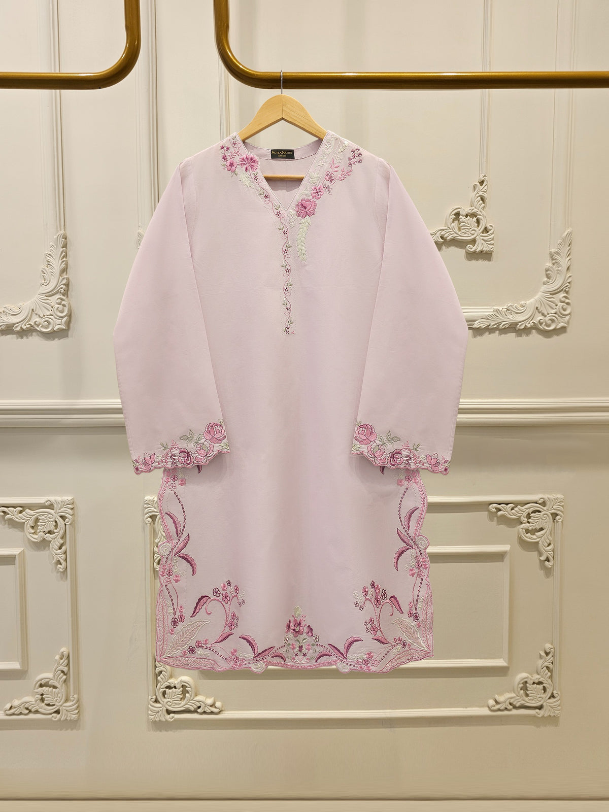 Embroidered Cambric Shirt S113034