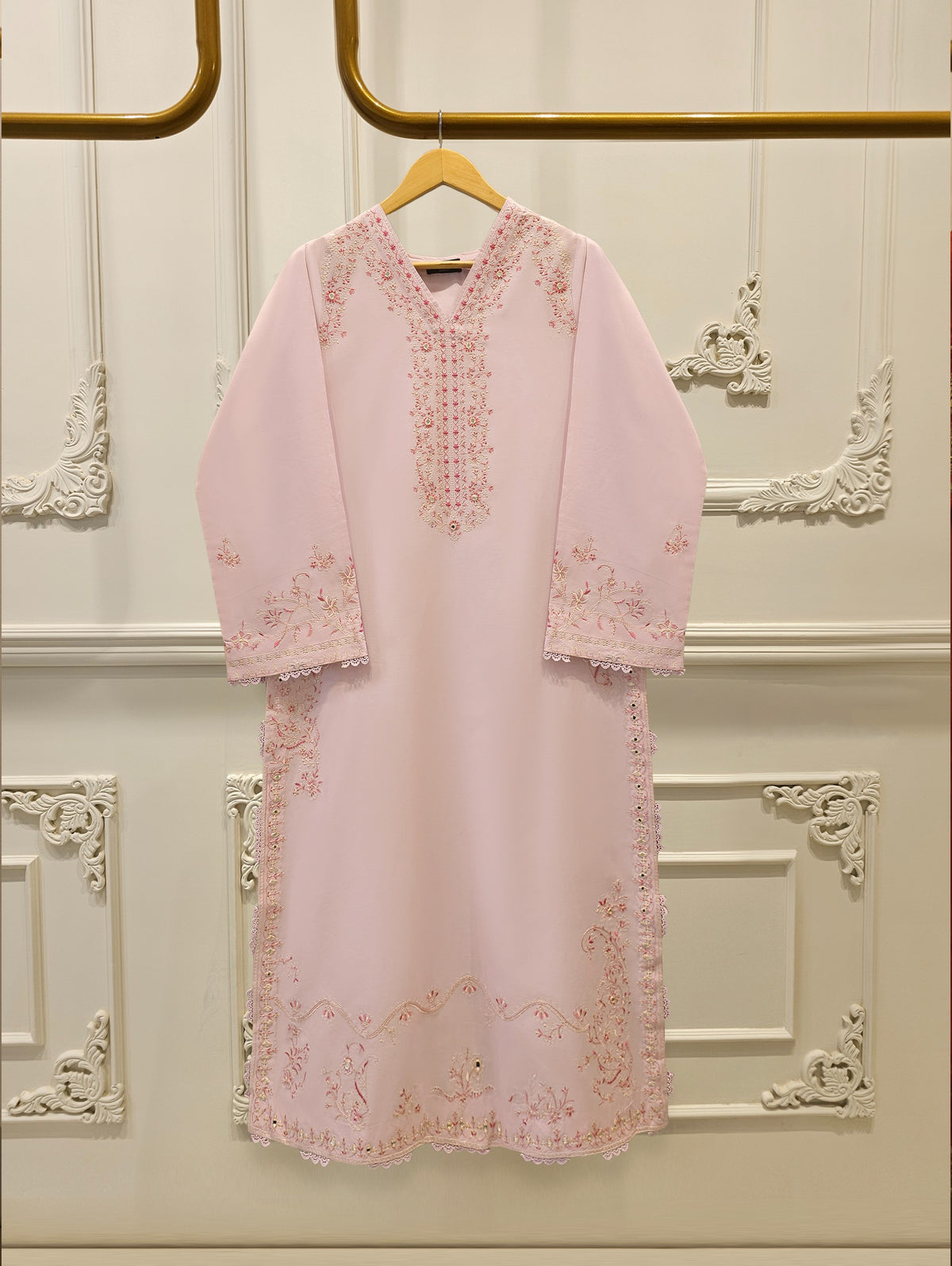 Embroidered Cambric Shirt S114975